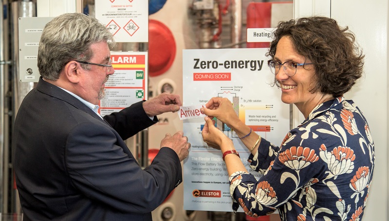 Innovative electricity storage technology activated at group headquarters