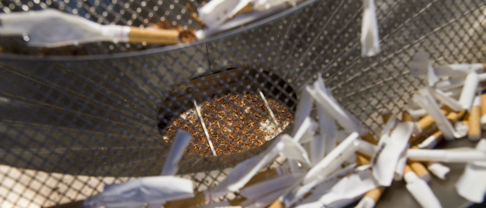 Flexible on-line tobacco reclaimer Delphini with a high recovery rate