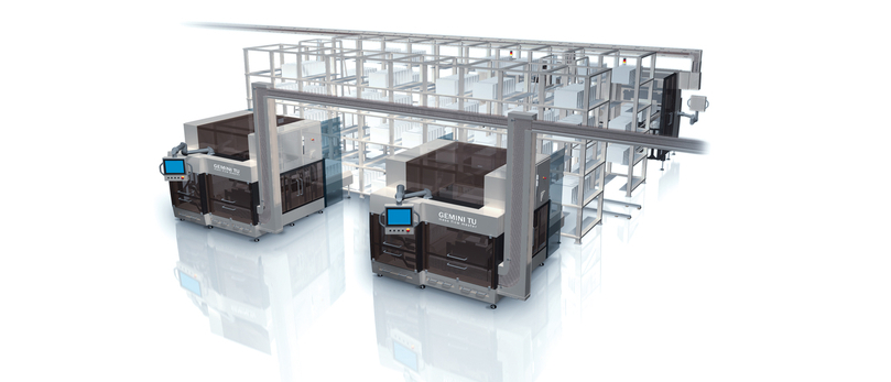 Flexible filter rod logistic machine Gemini