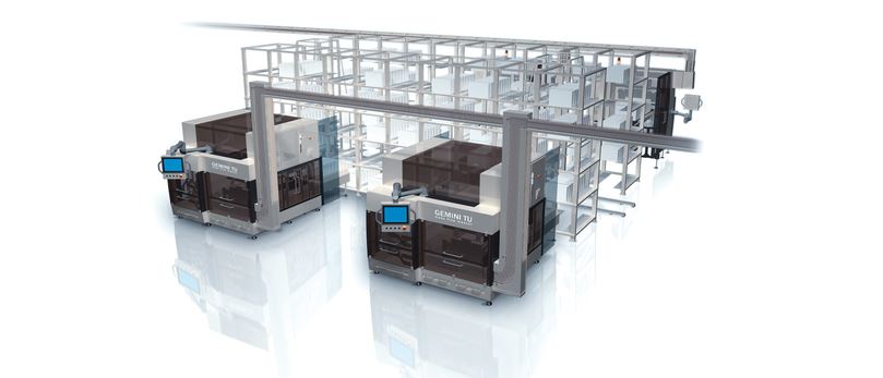 Flexible filter rod logistic machine Gemini