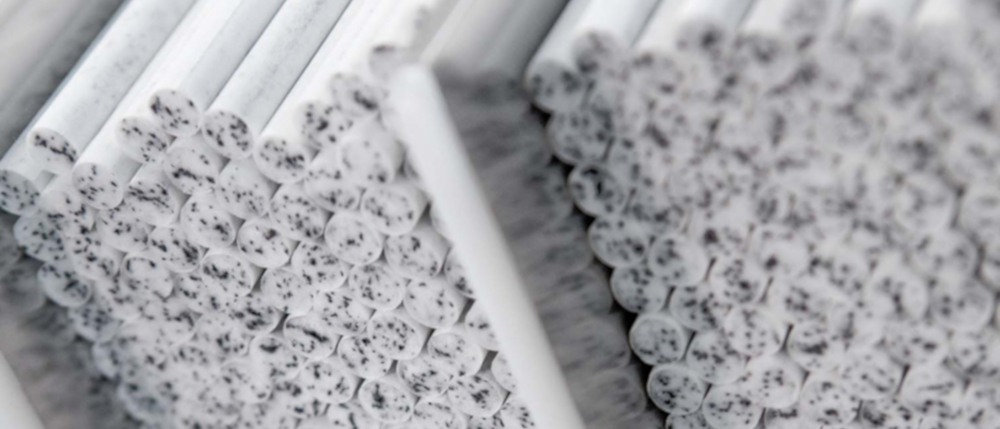 Filter rods inside flexible logistic machine Gemini