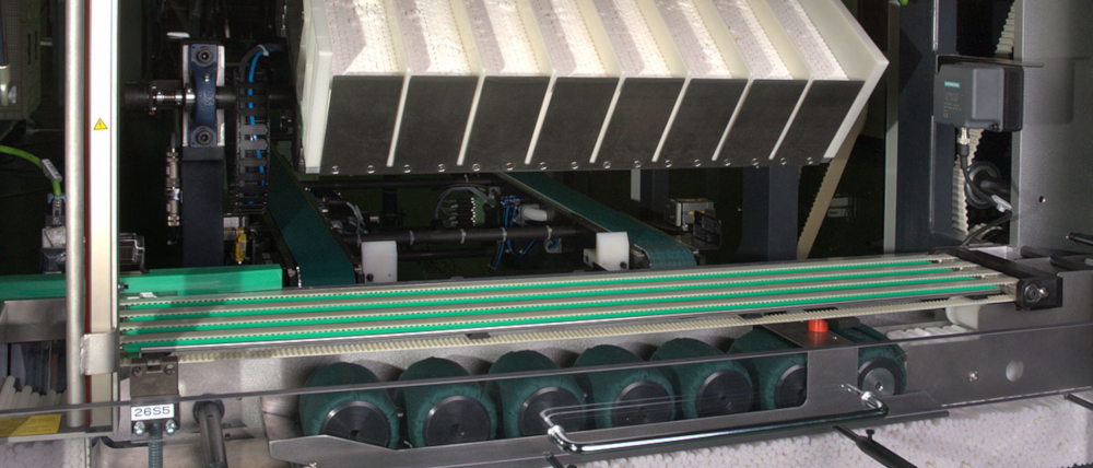 Flexible logistic machine Gemini processing filter rods