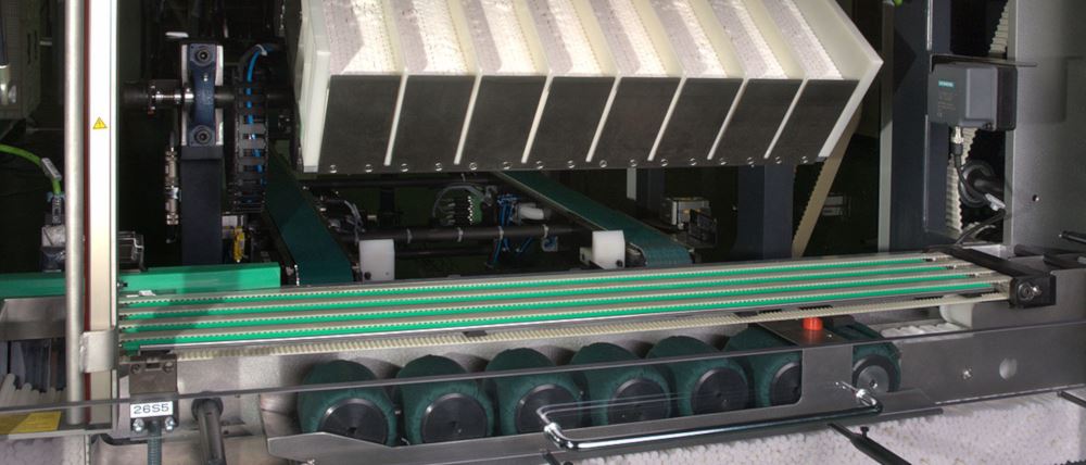 Flexible logistic machine Gemini processing filter rods