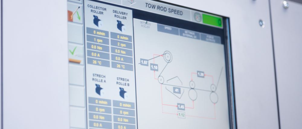 Interaction with flexible filter making machine Polaris