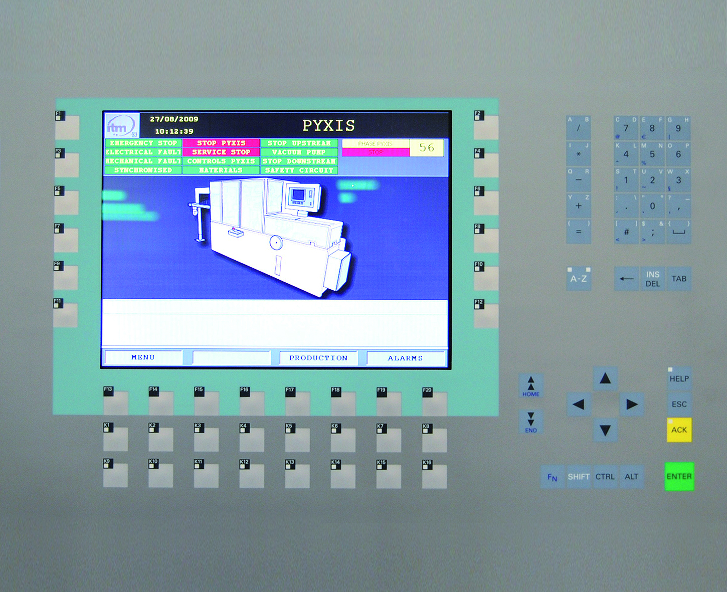 Pyxis shoulder box packer