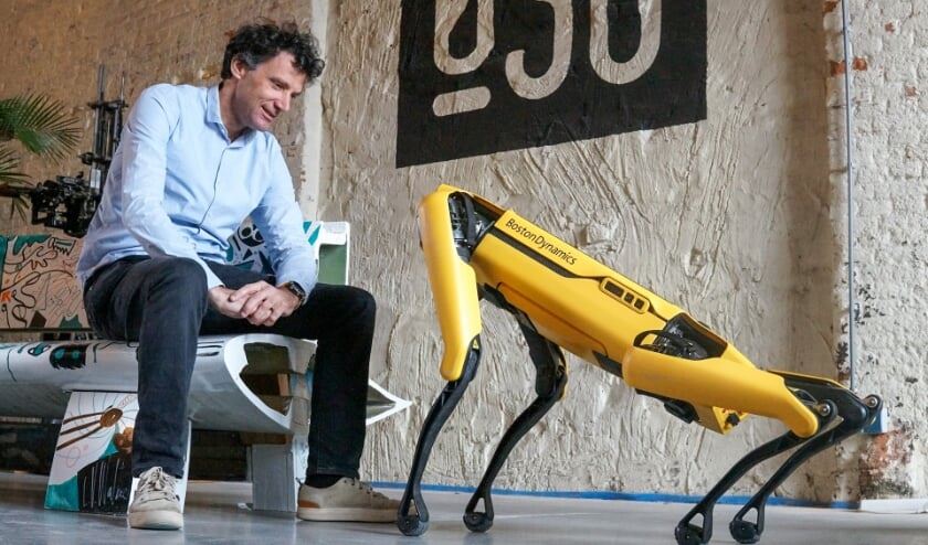 Robot dog Spot introduced at Innovation Hub